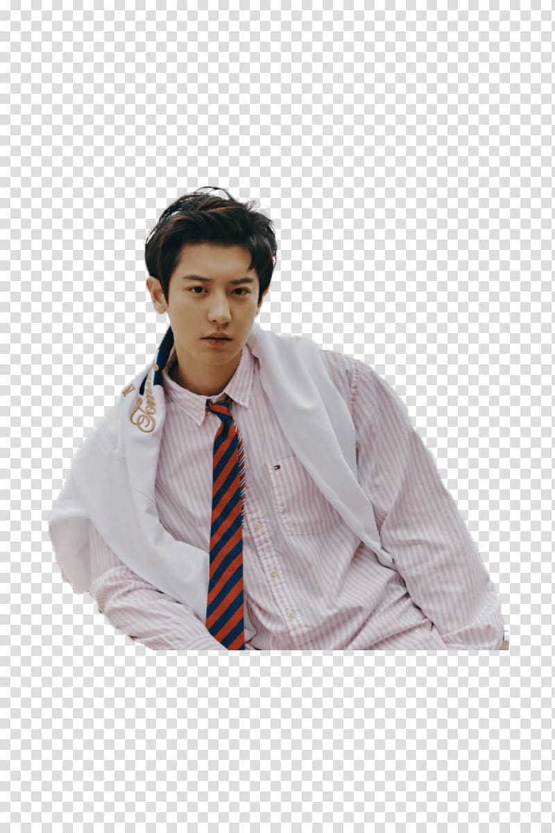 , chanyeol (tommy hilfiger) transparent background PNG clipart