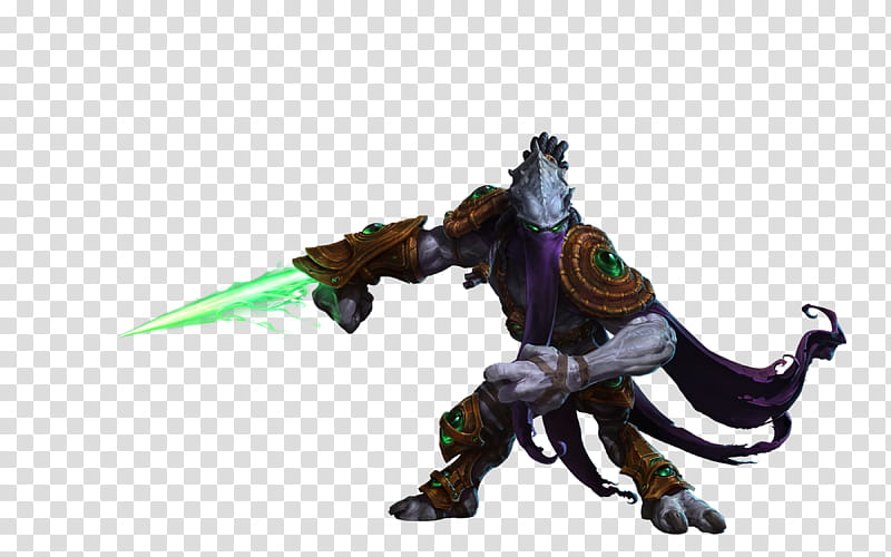 Zeratul Heroes of the Storm, character in brown suit transparent background PNG clipart