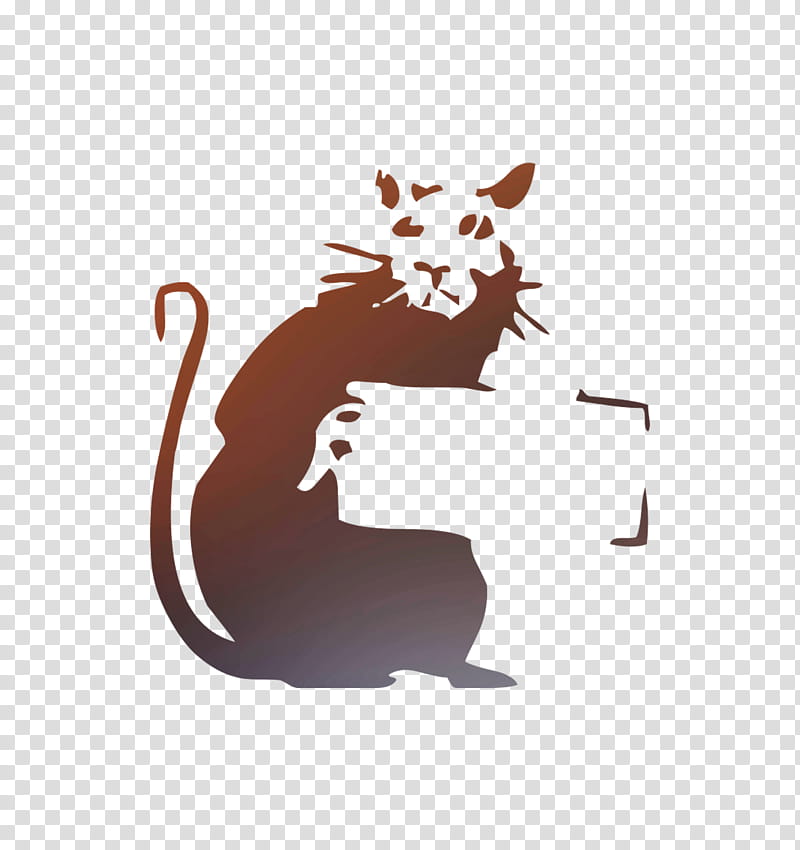 Dog And Cat, Whiskers, Rat, Paw, Silhouette, Banksy, Mouse, Muridae transparent background PNG clipart