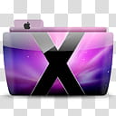 Colorflow   sa System, purple folder icon transparent background PNG clipart