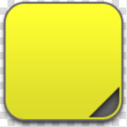 Albook extended , squircle yellow transparent background PNG clipart