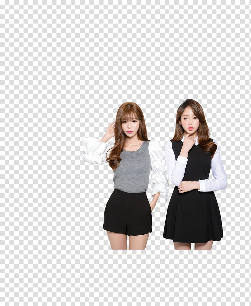 Ulzzang, female Kpop members transparent background PNG clipart
