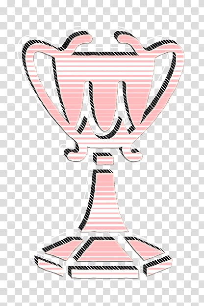 cup icon harry icon potter icon, Solid Icon, Triwizard Icon, Trophy Icon, Pink transparent background PNG clipart