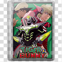 Tiger and Bunny Folder Icon DVD , Tiger & Bunny Series (px) transparent background PNG clipart