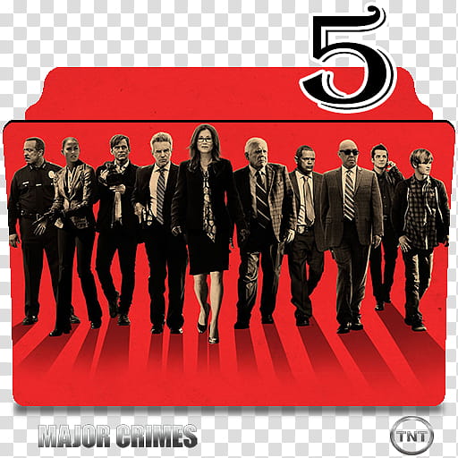 Major Crimes season folder icons, Major Crimes S ( transparent background PNG clipart