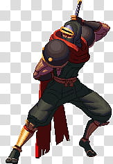 Hanzo Hattori Kof XIII Style transparent background PNG clipart
