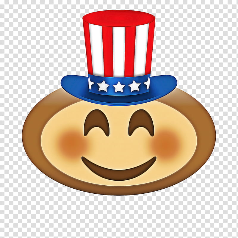 Uncle Sam Hat, United States, Facial Expression, Smile, Emoticon transparent background PNG clipart