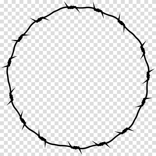 Fence, Barbed Wire, Point, Circle, Line Art, Wire Fencing, Twig transparent background PNG clipart