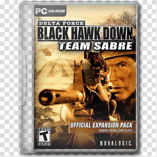 Game Icons , Delta Force Black Hawk Down Team Sabre transparent background PNG clipart