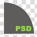 Flat Angles File Types Green, PSD icon illustration transparent background PNG clipart