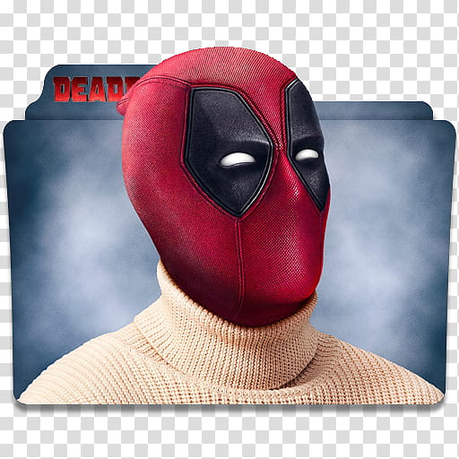 Deadpool Folder Icon, Deadpool () transparent background PNG clipart