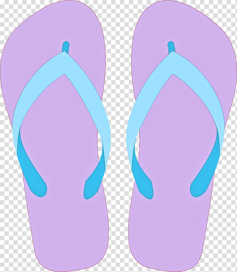 Lavender, Flipflops, Footwear, Turquoise, Aqua, Purple, Violet, Slipper transparent background PNG clipart