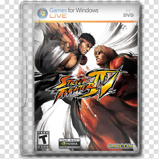 Game Icons , Street Fighter IV (US) transparent background PNG clipart