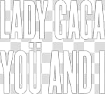 Lady GaGa Ultimate Born This Way Logo transparent background PNG clipart