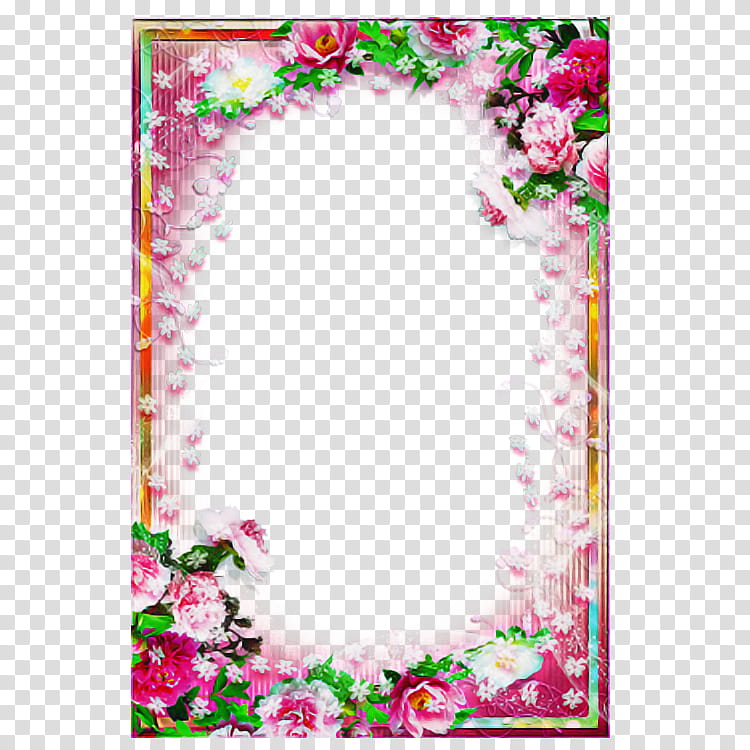 frame, Pink, Stationery, Paper Product, Frame, Plant, Heart, Rectangle transparent background PNG clipart