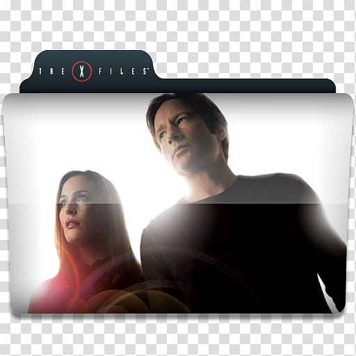 Windows TV Series Folders W X, The X Files movie cover transparent background PNG clipart