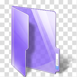 Aero Folders Color V, purple folder icon transparent background PNG clipart