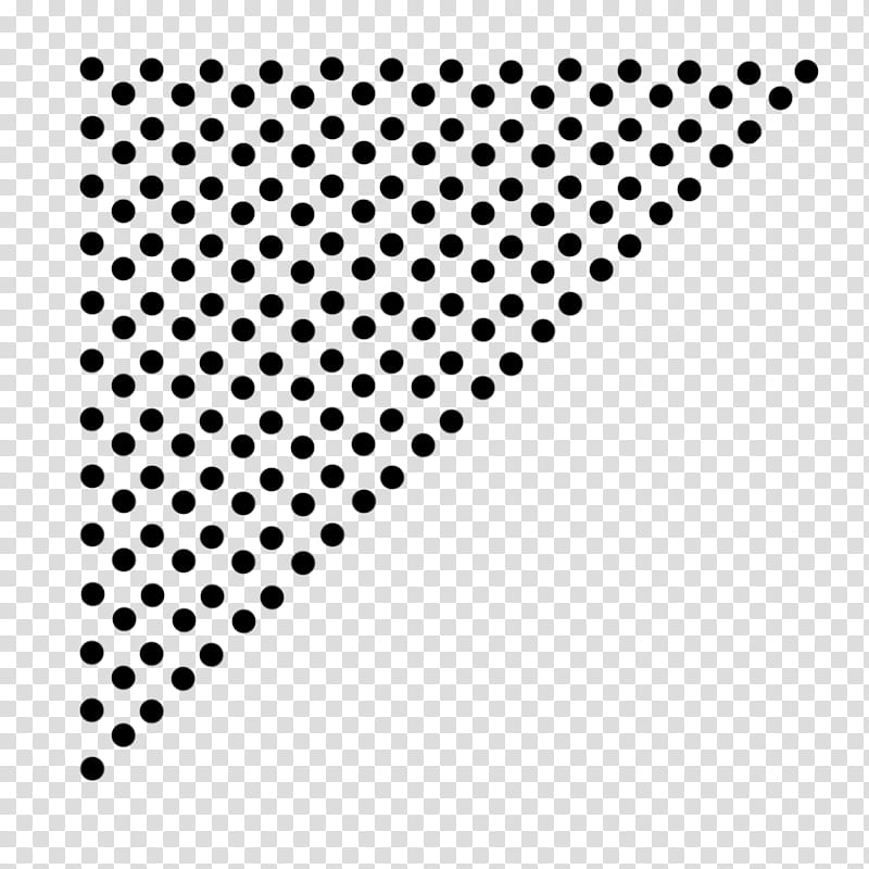 FREE Pattern Simple Shapes, black dots illustration transparent