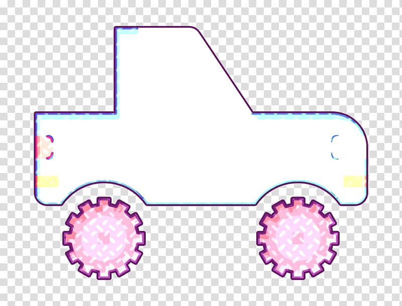 Jeep icon Car icon Military vehicle icon, Purple, Violet, Pink, Magenta transparent background PNG clipart