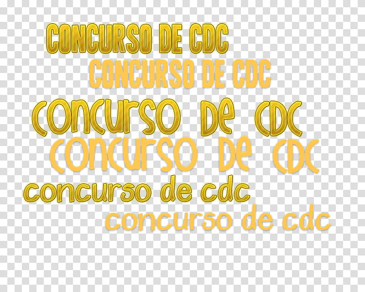 Textos Concurso De CDC transparent background PNG clipart