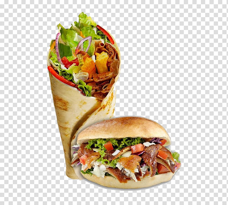 food dish cuisine gyro taco, Korean Taco, Fast Food, Ingredient, Junk Food, Doner Kebab transparent background PNG clipart
