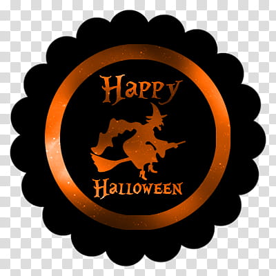 Happy Halloween sticker transparent background PNG clipart