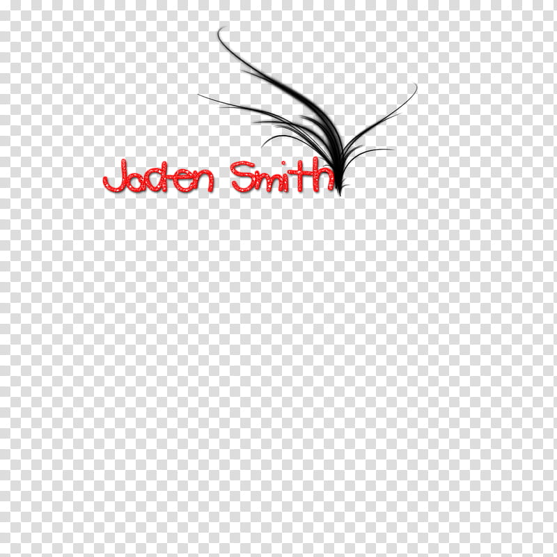 Texto de Jaden Simth transparent background PNG clipart