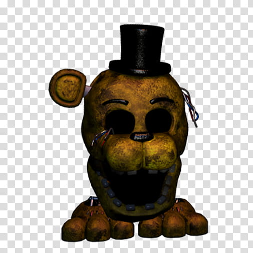 Withered Golden Freddy Tattletail transparent background PNG clipart