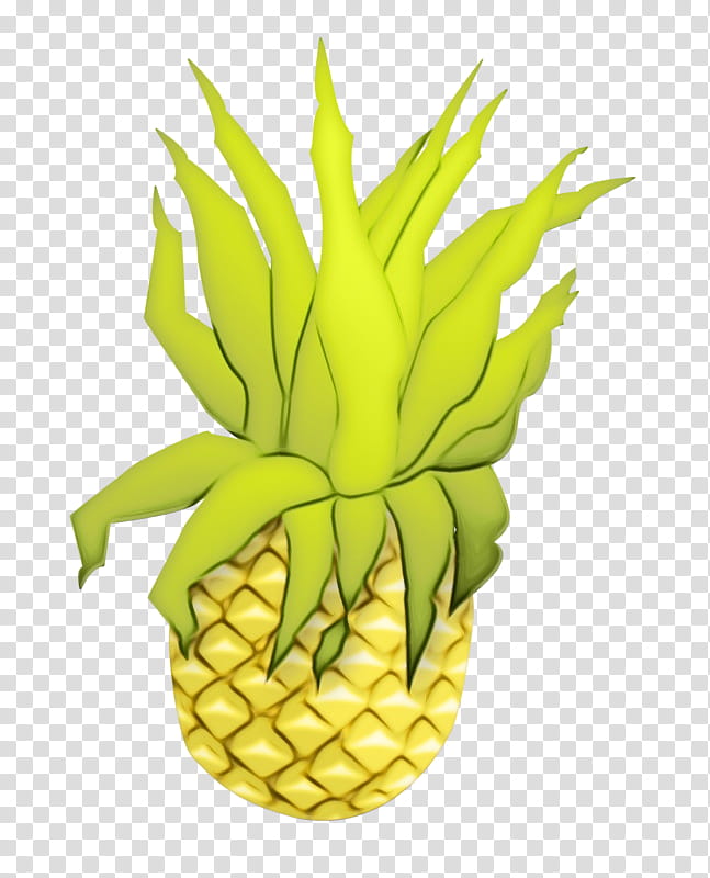 Fruit, Pineapple, Cartoon, Facial Expression, Gratis, Ananas, Yellow, Plant transparent background PNG clipart