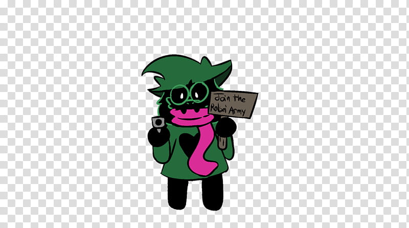Join the Ralsei Army transparent background PNG clipart