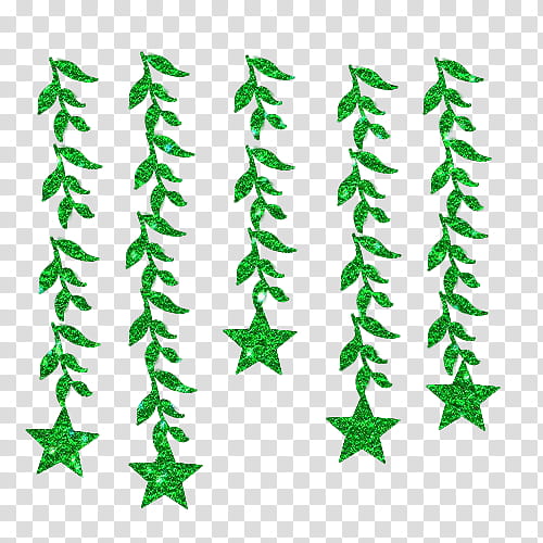 Holly And Stars transparent background PNG clipart