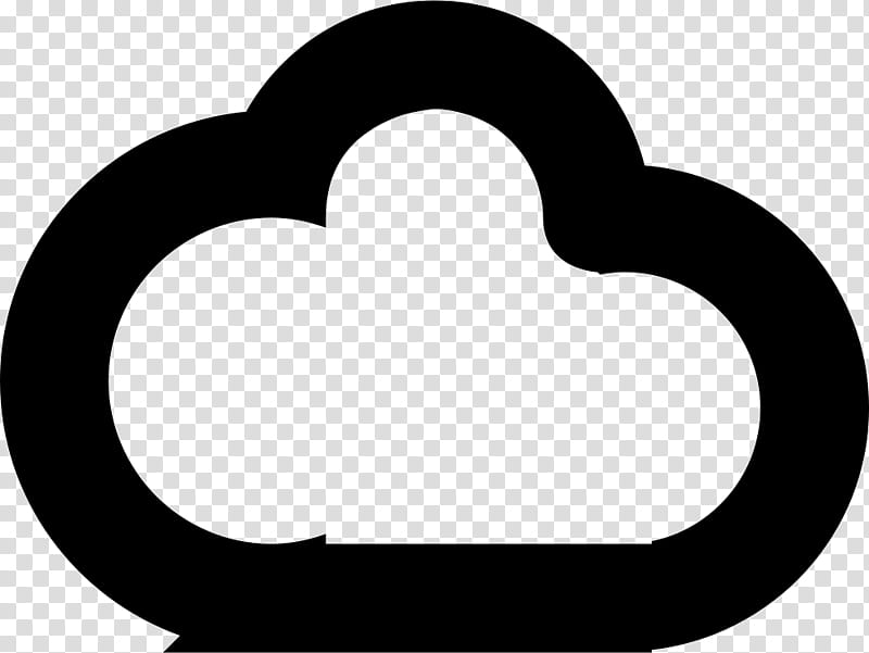 Black Cloud, Cloud Computing, Cloud Storage, Internet, Open Cloud Computing Interface, Symbol, Computer Servers, Black And White transparent background PNG clipart