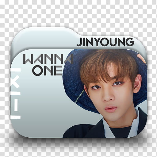 Wanna One To Be One Folder Icons, Jinyoung transparent background PNG clipart