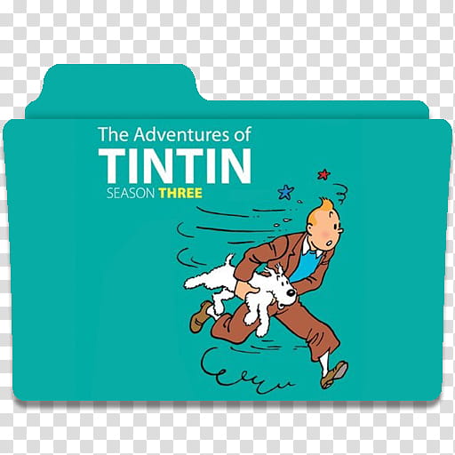 The Adventures of Tintin Folder Icon, Season  transparent background PNG clipart