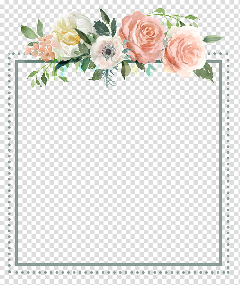 flower border designs for wedding cards