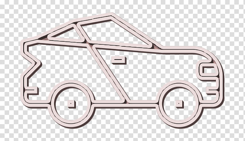 Racing car icon Car icon, Vehicle, Line Art, Coloring Book, Metal transparent background PNG clipart