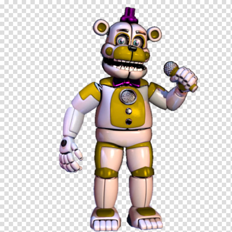 Funtime Fredbear transparent background PNG clipart