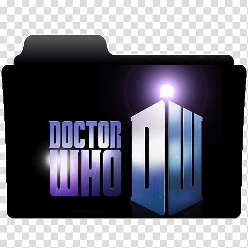 Doctor who folder icon, doctor who, Doctor Who file folder transparent background PNG clipart