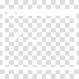 White Flat Taskbar Icons, Terminal, rectangular white window icon transparent background PNG clipart
