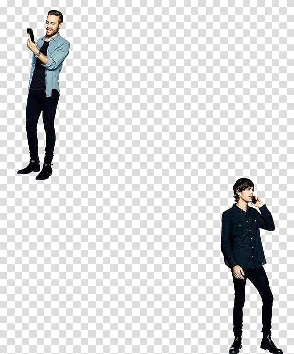 One Direction, man using Android smartphone transparent background PNG clipart