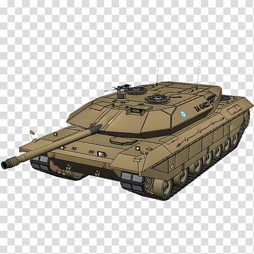 Transportation, brown battle tank illustration transparent background ...