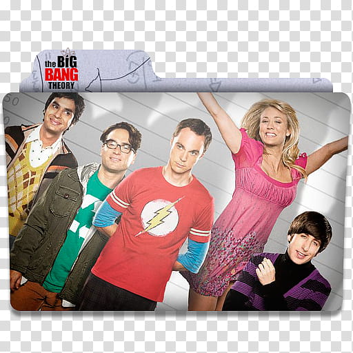 The Big Bang Theory TV Folders, Season  icon transparent background PNG clipart