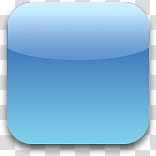 iPhone Icons HQ, blue blank transparent background PNG clipart