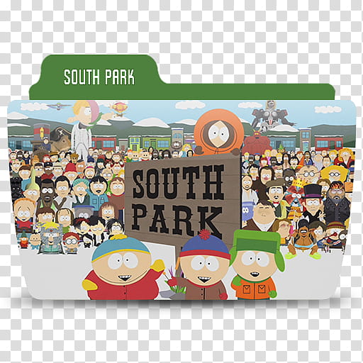 South Park TV Folder Icons, SouthPark Icon Alternate transparent background PNG clipart