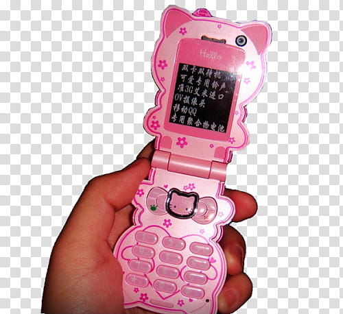 pink candybar phone transparent background PNG clipart