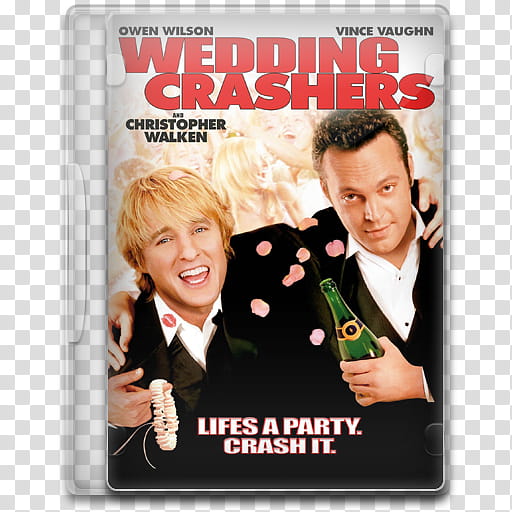 Movie Icon Mega , Wedding Crashers, Wedding Crashers movie case transparent background PNG clipart