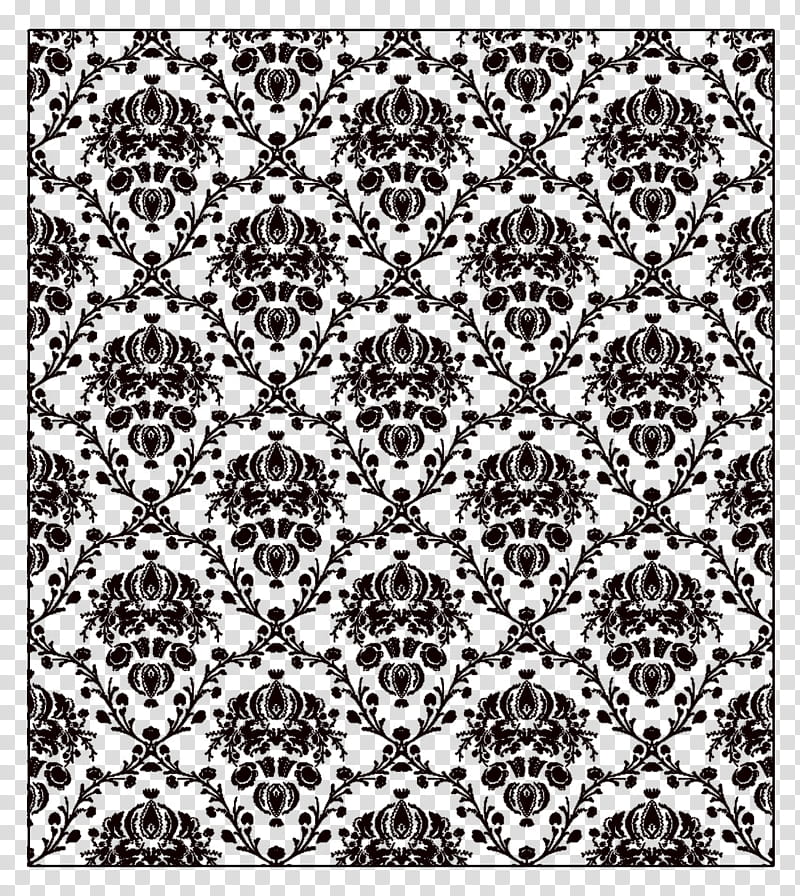 Patterned Tiles, monogrammed black transparent background PNG clipart