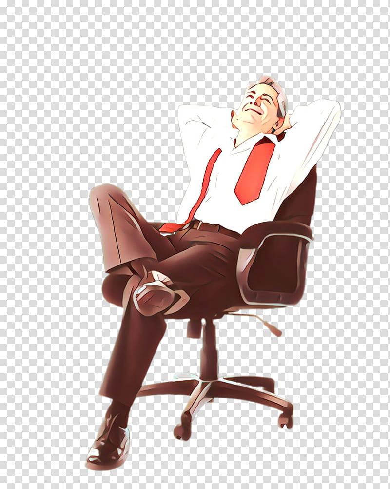 sitting office chair chair furniture, Cartoon, Leg, Gesture, Comfort, Reading transparent background PNG clipart