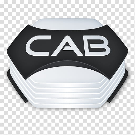 Senary System, white and black Cab button transparent background PNG clipart