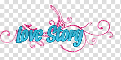 Textos, green and pink love story transparent background PNG clipart
